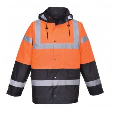 Portwest 300d Abrasion Resistant Hi-vis Two-tone Traffic Jacket