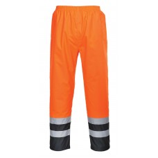 Portwest 300d Abrasion Resistant Hi-vis Two Tone Traffic Trousers