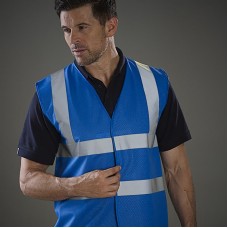 Yoko Men's High Vis Band And Braces Waistcoat - Hvw100