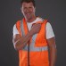 Yoko Men's High Vis Premier Railway Pull-apart Waistcoat - Hvw118