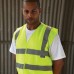 Yoko Men's Top Cool Open Mesh 2 Band And Braces Waistcoat - Hvw120