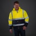 Yoko Men's High Vis Two-tone Bomber Work Jacket - Hvp218