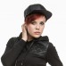 Flexfit By Yupoong Adult's Full Imitation Leather Snapback Cap