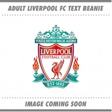 Official Footbal Merchandise Adult's Liverpool Fc Text Beanie