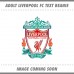 Official Footbal Merchandise Adult's Liverpool Fc Text Beanie
