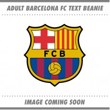 Official Football Merchandise Adult's Barcelona Fc Text Beanie