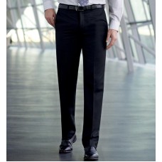 Brook Taverner Men's Concept Apollo Plain Front Trousers