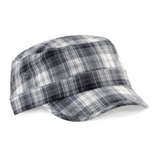 Beechfield Adult's Plaid Army Cap