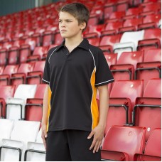 Finden Hales Kid's Piped Performance Polo Shirt