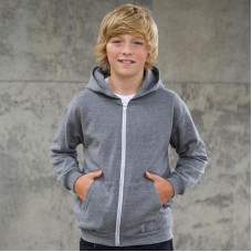Awdis Just Hoods Kid's Heather Zoodie Hooded Sweatshirt