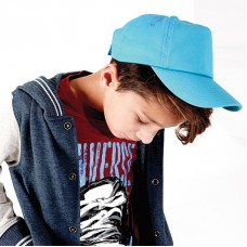 Beechfield Headwear Children's Junior 5 Panel Unlined Cotton Cap