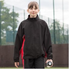 Finden Hales Kid's Contrast Piped Tracksuit Top
