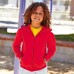 Fruit Of The Loom Children's Full Zip Hooded Sweatshirt Jacket