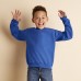 Gildan Children's Heavy Blend Set In Sleeve Crew Neck Sweatshirt