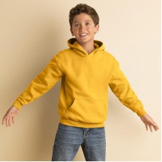 Gildan Children's Heavy Blend Set In Sleeve Hooded Sweatshirt