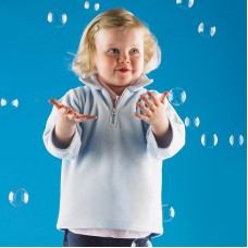Larkwood Baby Toddler Zip Neck Microfleece Jacket