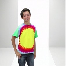 Colourtone Kid's Rainbow Sunburst T-shirt