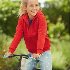 Fruit Of The Loom Kid's Premium Full Zip Hooded Sweatshirt Jacket