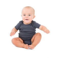 American Apparel Infant/babies Rib Short Sleeve One Piece