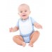American Apparel Infant/babies Baby Rib Reversible Bib