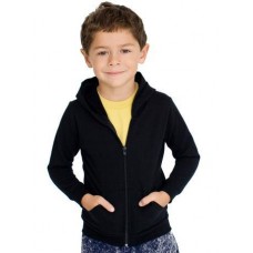 American Apparel Children's California Fleece Zip Hooded Sweatshirt