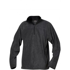 Clique Children's Barton Contrast Inside Collar 1/4 Zip Fleece Top