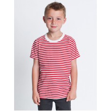 American Apparel Youth's Striped Crew Neck T-shirt American Apparel Youth's Striped Crew Neck T-shirt