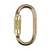Portwest Height Steel Self Lock D Karabiner With 1/4 Turn Lock