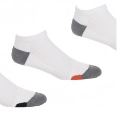 Adidas Adult's Padded Sole Low Golf Sock - 3 Pack