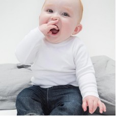 Babybugz Baby Poppers At Shoulder Long Sleeve T-shirt