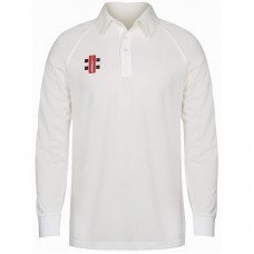 Gray-nicolls Children's Matrix Long Sleeve Cricket Shirt