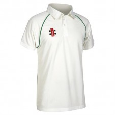 Gray-nicolls Children's Matrix Short Sleeve Cricket Shirt