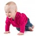 Larkwood Toddler's Shoulder Popper Crew Neck Sweatshirt