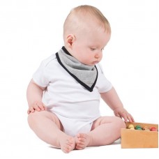 Larkwood Baby's Reversible Velcro Fasten Bandana Bib