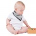 Larkwood Baby's Reversible Velcro Fasten Bandana Bib