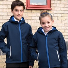 Result Core Children's Tx Performance Softshell Hooded Jacket
