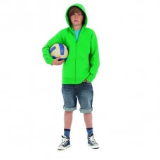 B&c Collection Children's Full Zip Hooded Sweatshirt