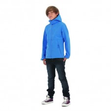B&c Collection Children's Full Zip Softshell Hooded Jacket
