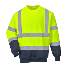 Portwest Adult's High Visibility Two-tone Sweatshirt