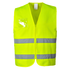 Portwest Vest Port Adult's High Visibility Poly Cotton Vest