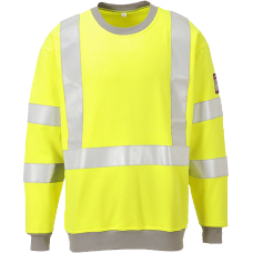 Portwest Modaflame Flame Resistant Hi-vis Sweatshirt