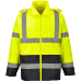 Portwest 190t Range Hi-vis Classic Contrast Rain Jacket