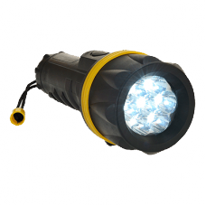Portwest Lights 31 Lumens 7 Led Rubber Torch