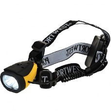 Portwest Lights Dual Power Lightweight Headlight Torch