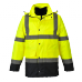 Portwest 300d Waterproof Hi-vis 4 In 1 Contrast Jacket
