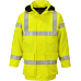 Portwest Bizflame Flame Resistant Hi Vis Lite Rain Jacket
