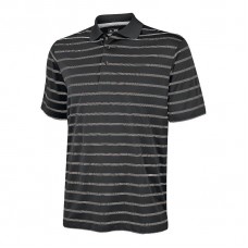 Adidas Men's Textured Stripe Polo Shirt Adidas Men's Textured Stripe Polo Shirt