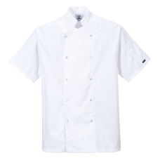 Portwest Cumbria Modern Short Sleeve Chefs Jacket
