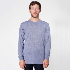 American Apparel Men's Tri-blend Long Sleeve T-shirt (tr407
