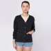 American Apparel Unisex Tri-blend Rib Cardigan (rsabr400)